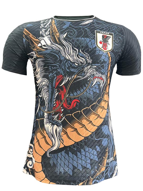 Japan maglia in edizione speciale Maglia da calcio del kit da calcio sportivo da uomo dell'uniforme da calcio del drago nero del giocatore 2024-2025